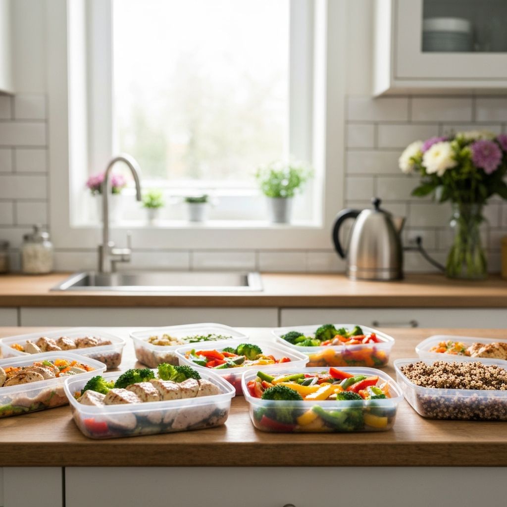 Meal preparation for busy lifestyle